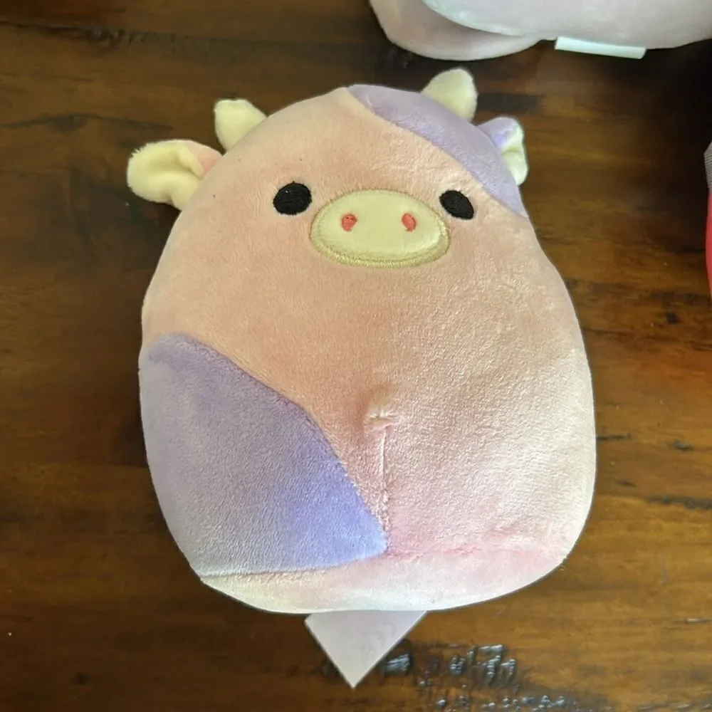 Squishmallows set of 6 mini all de without tags size 7 mini